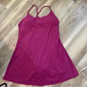 Pink Strappy jumpsuit skorts